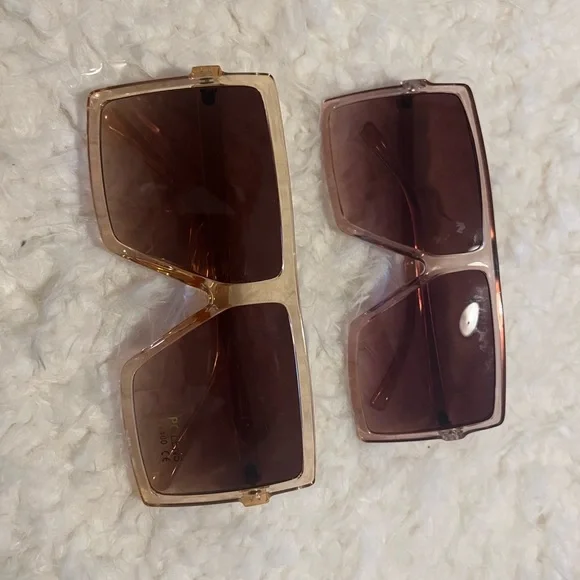Box shaped sunglasses. 2 for 1 - Picture 2 of 3